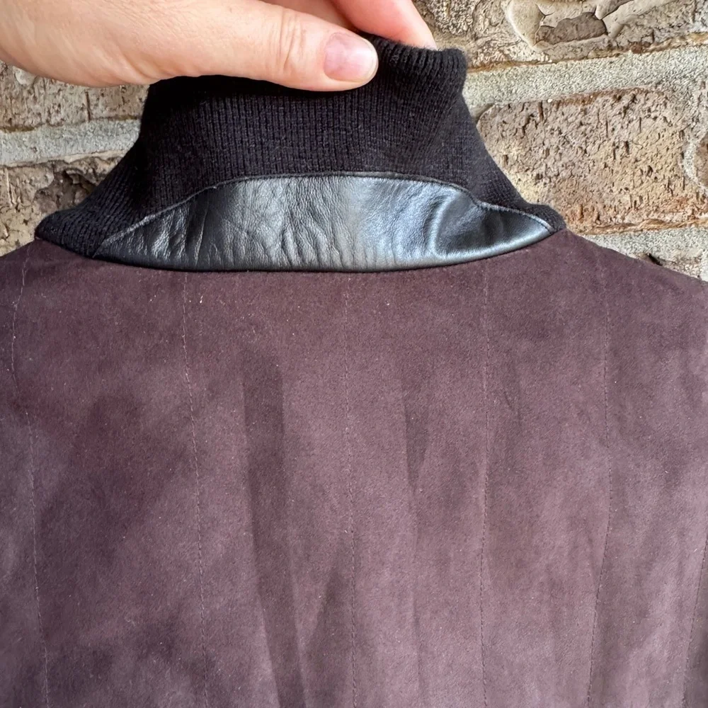 Daniel Cremieux Signature Collection Brown Wool Cashmere Reversible Vest Sz XXL